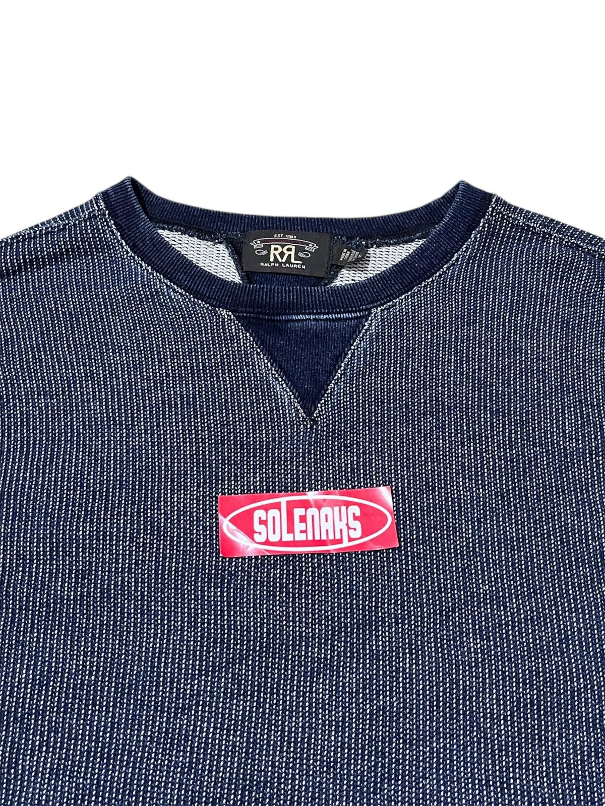 RRL Ralph Lauren Double RL polo ralph lauren indigo sweatshirt Size US S / EU 44-46 / 1 - 2 Thumbnail