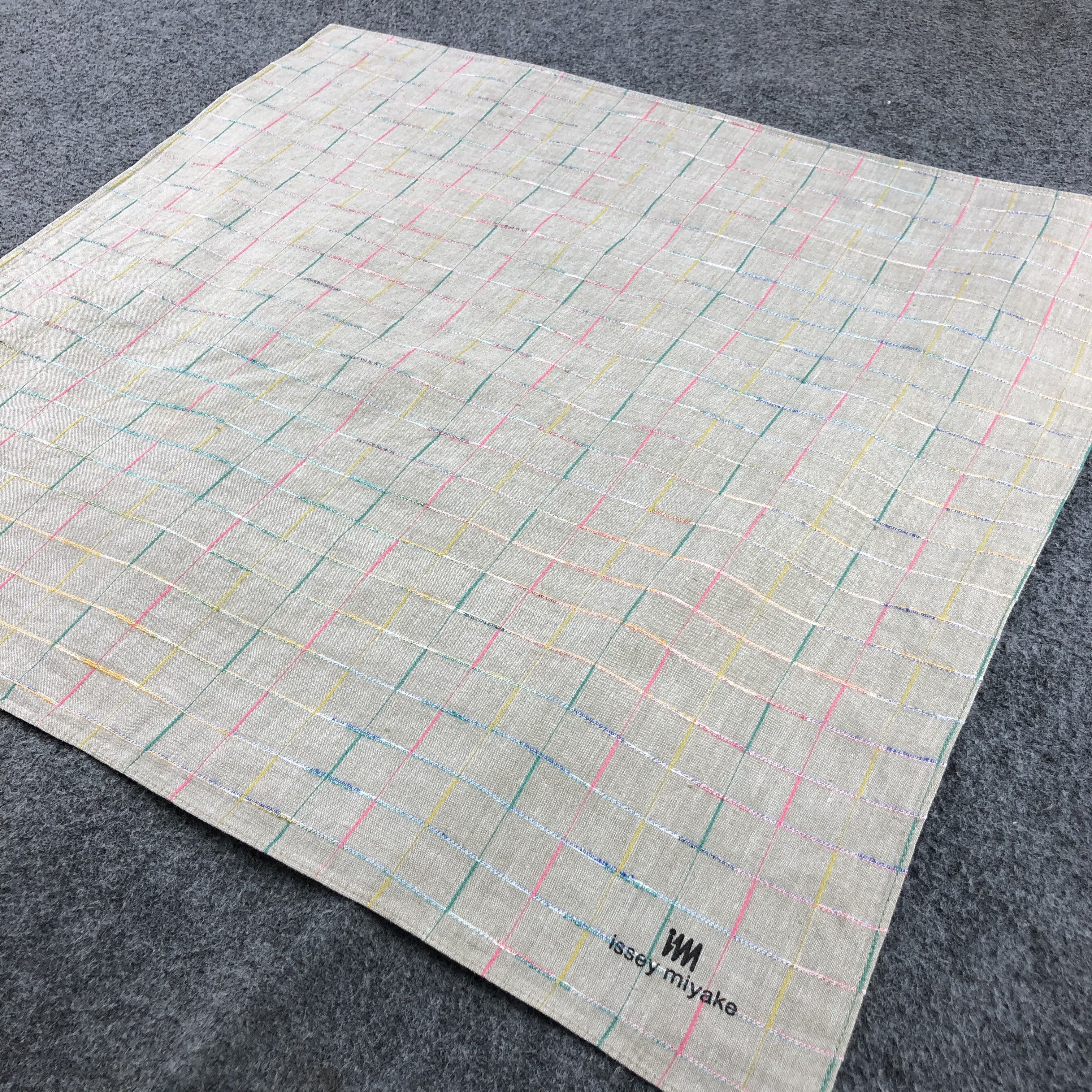 Issey Miyake Issey Miyake Handkerchief Neckerchief Bandana H1439 Size ONE SIZE - 4 Thumbnail