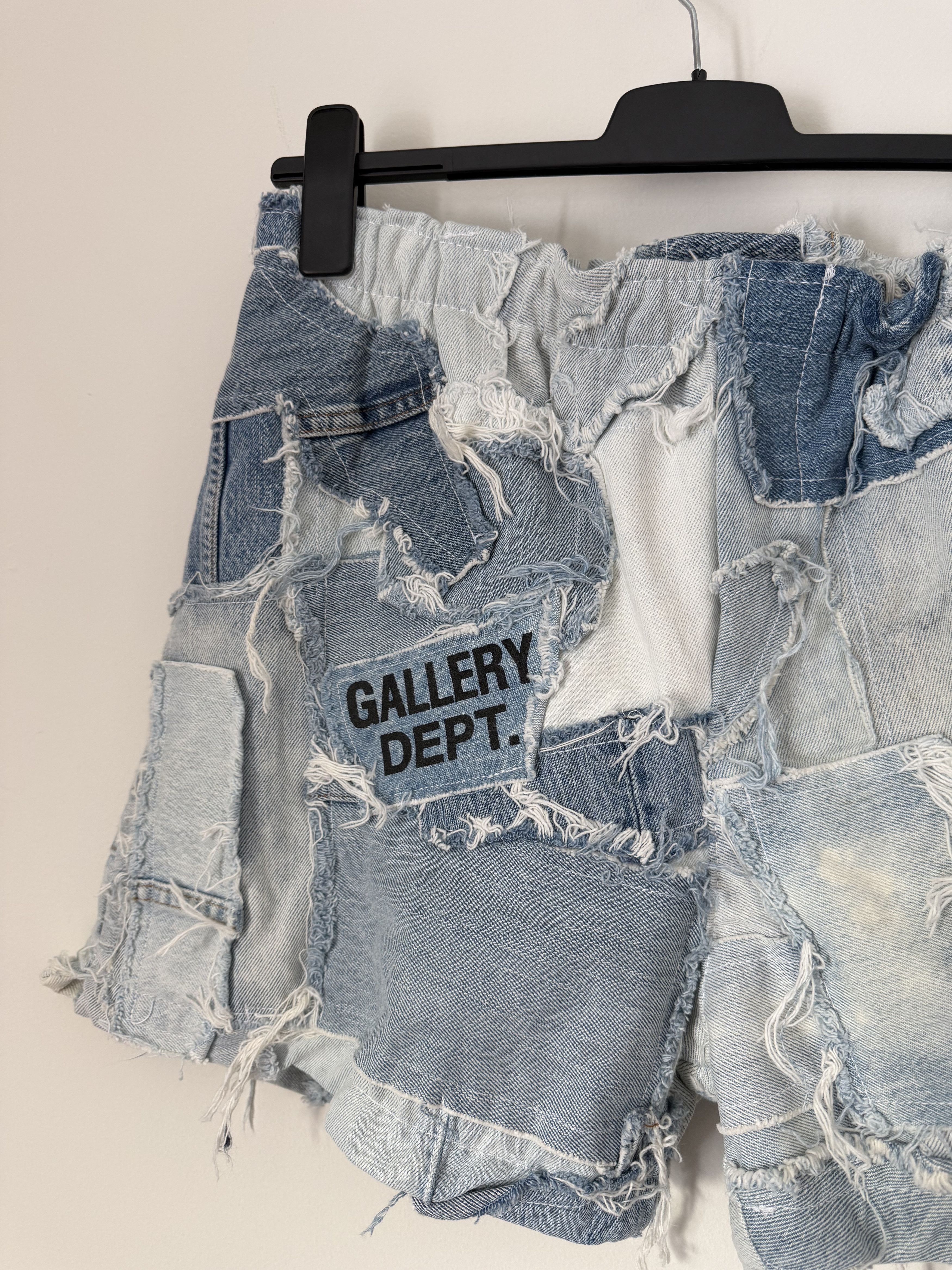 Gallery Dept. Gallery Dept. Patchwork Denim Zuma Shorts Size US 36 / EU 52 - 2 Thumbnail