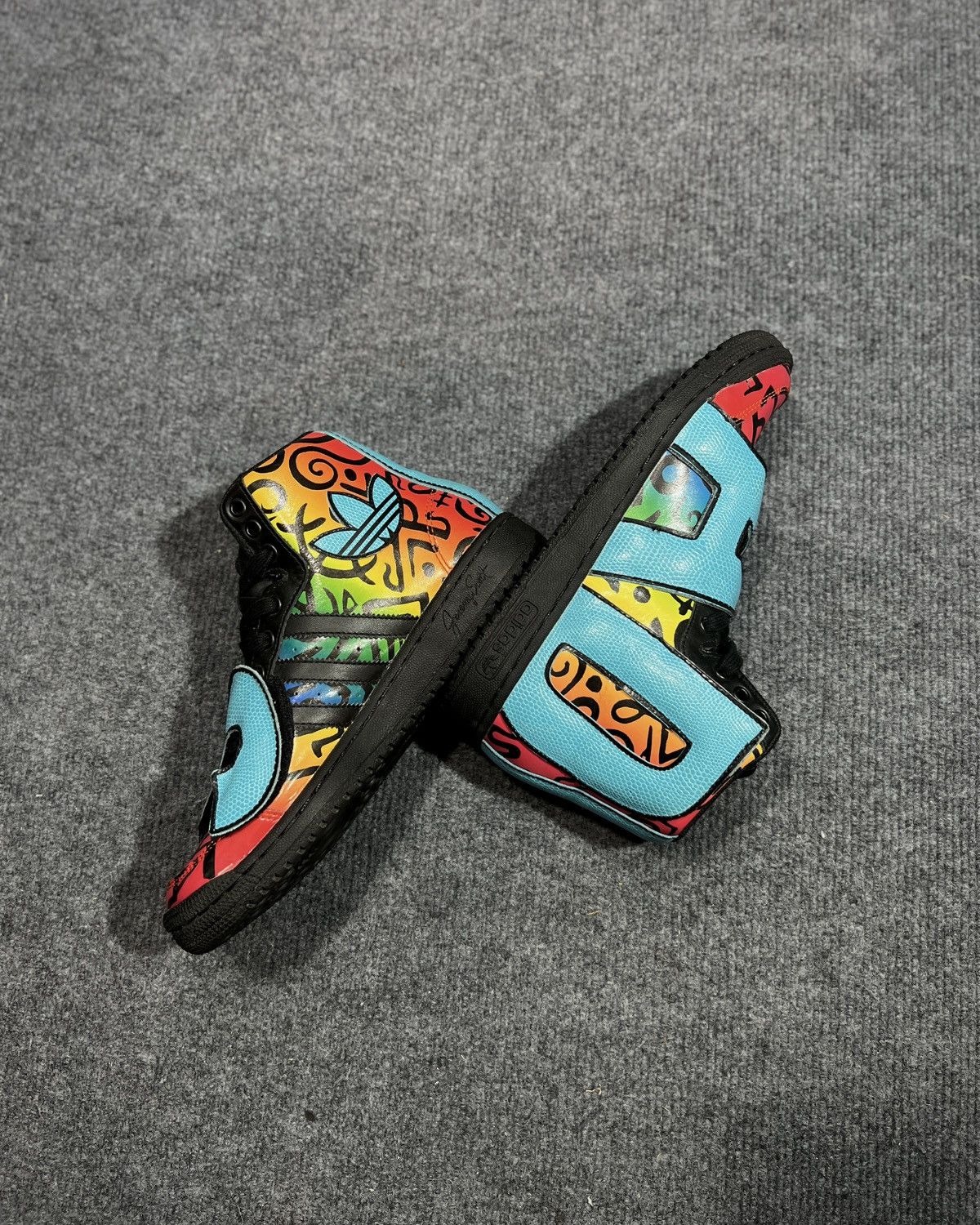 Adidas × Jeremy Scott Jeremy Scott x Adidas JS Letters Multicolor Size US 6 / EU 39 - 6 Thumbnail