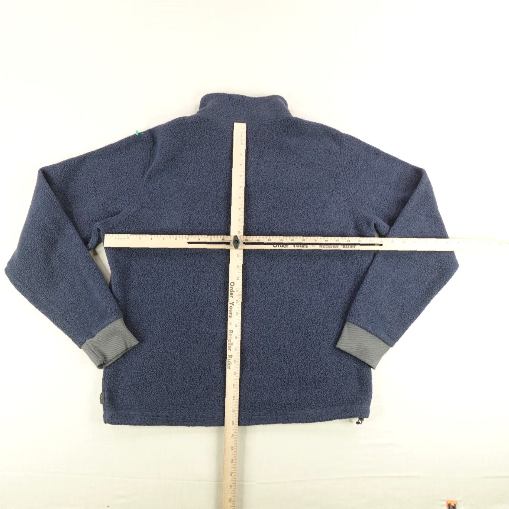 Vintage REI Jacket Mens Large Blue Sherpa Fleece Groundbreaker Co Op Full Zip Up Coat Size US L / EU 52-54 / 3 - 6 Thumbnail