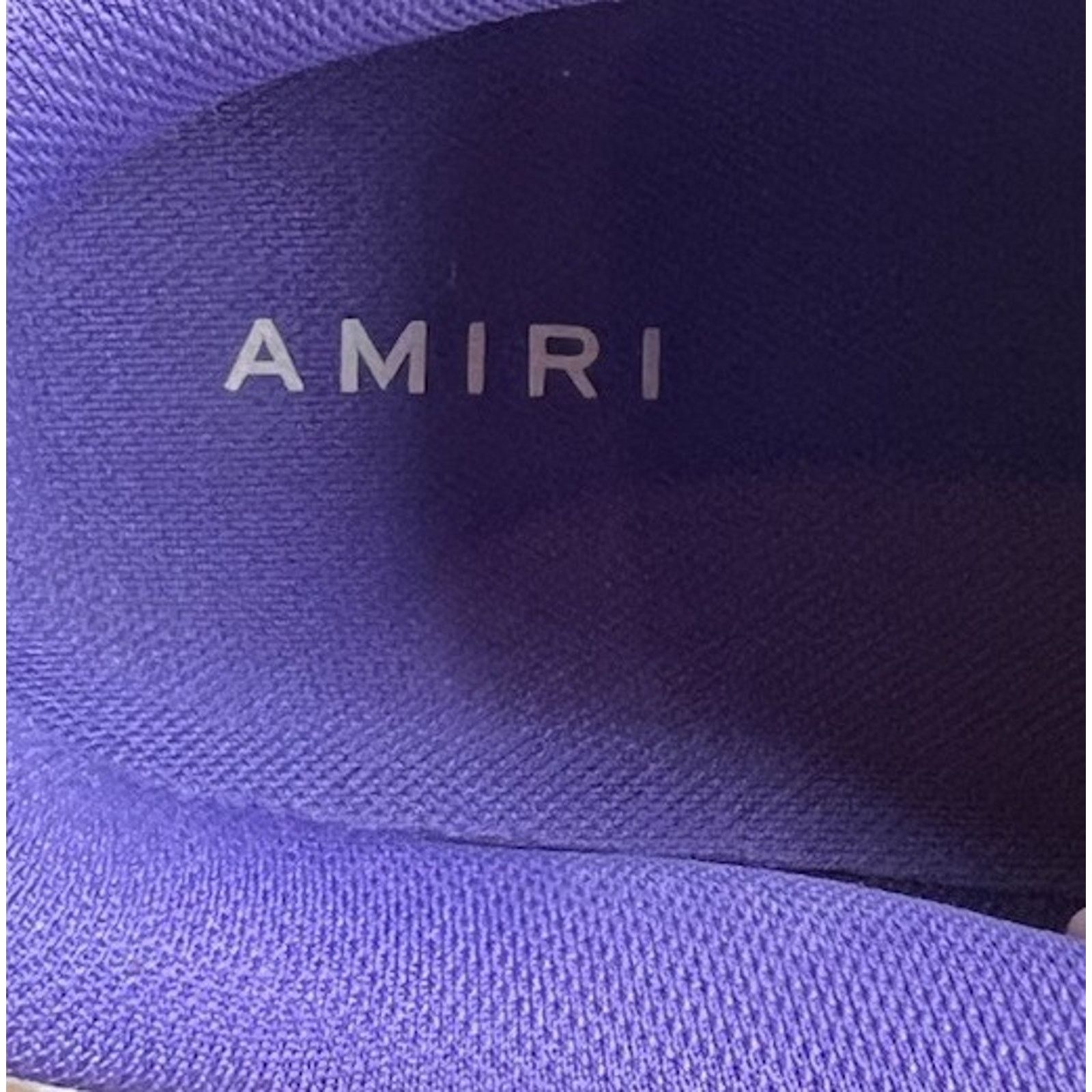 Amiri Size 41EU/8US - Amiri Skel Top Low White/Purple Size US 8 / EU 41 - 9 Thumbnail