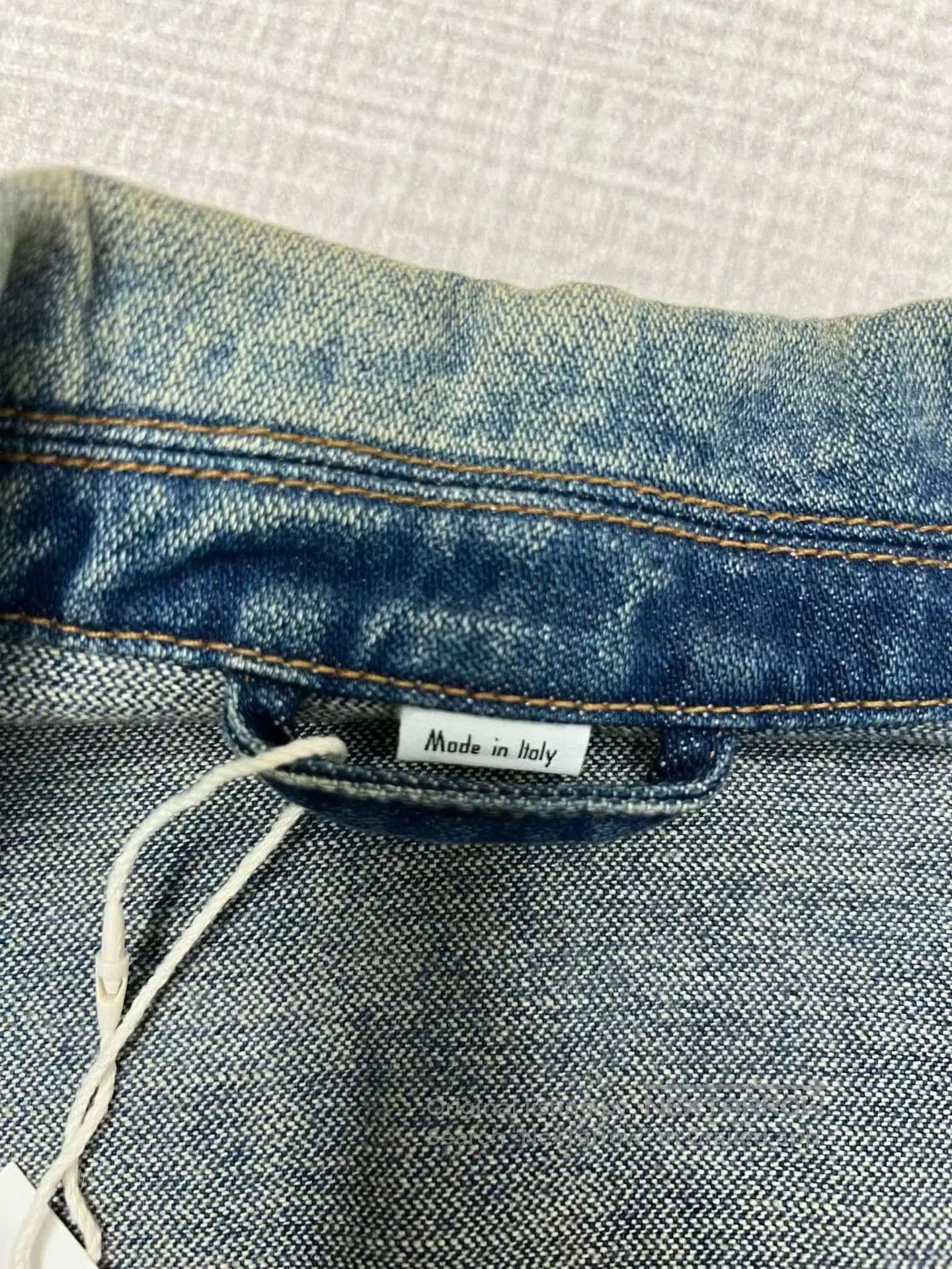 Gucci Gucci Light Blue Floral Denim Jacket. Size M / US 6-8 / IT 42-44 - 4 Thumbnail