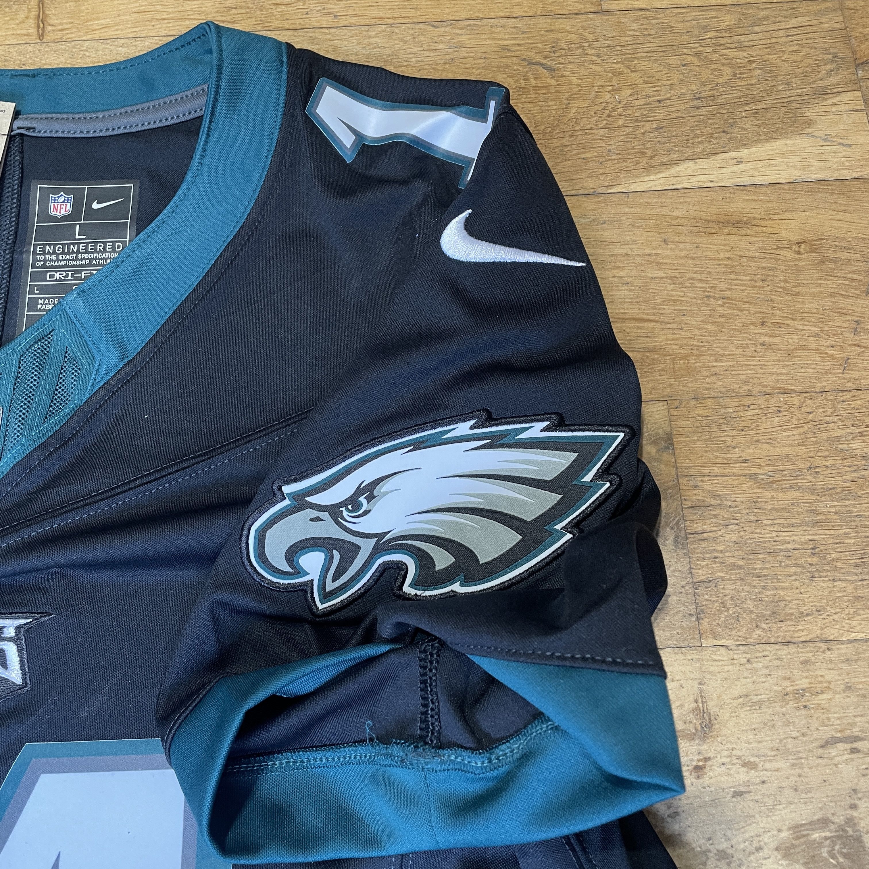 NFL × Nike NIKE NFL Philadelphia Eagles Jersey BROWN #11 SHIRT Size Size US L / EU 52-54 / 3 - 6 Thumbnail