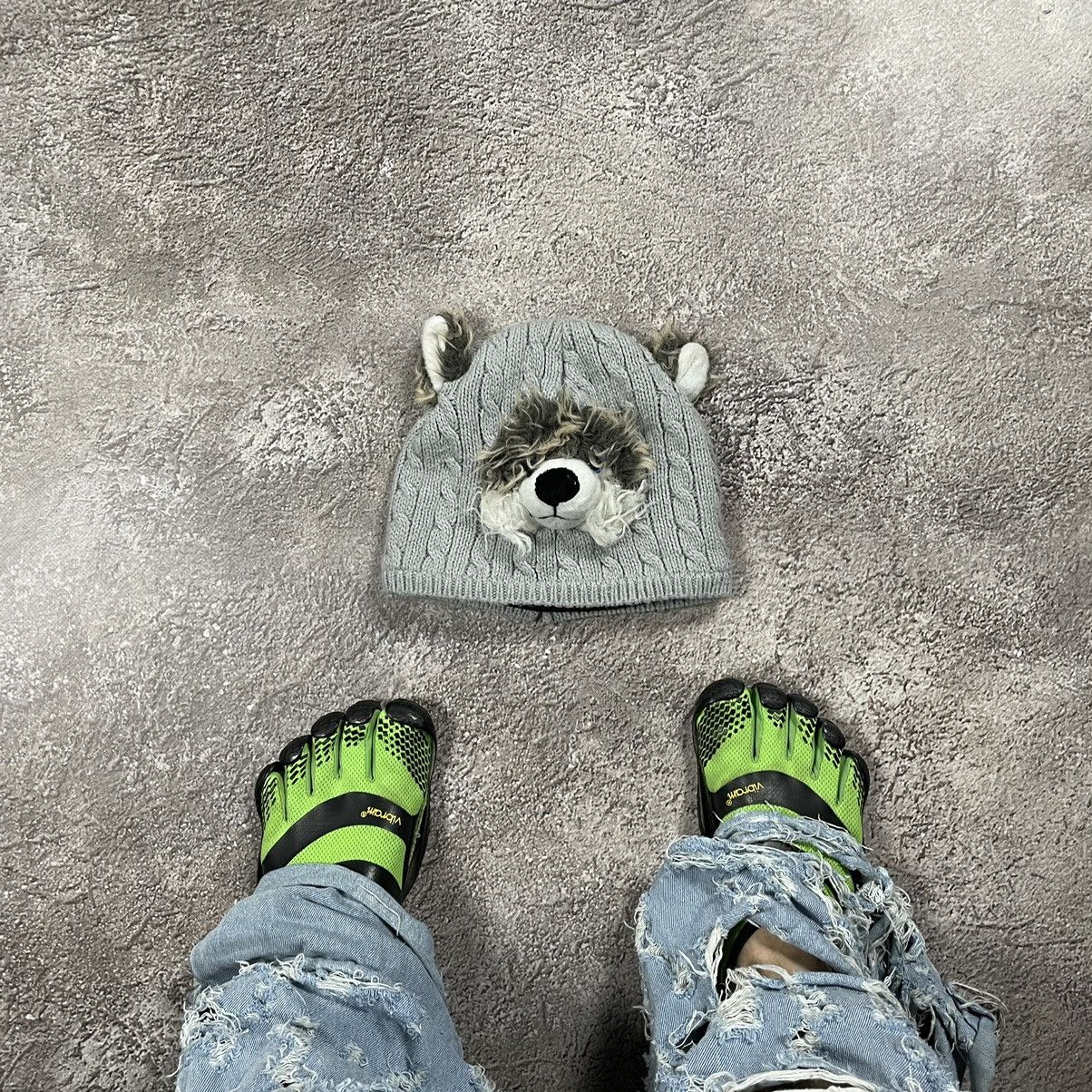 Vintage Vintage 90s Mohair Bear Beanie Grunge Alt Skate Cropped OS Size ONE SIZE - 1 Thumbnail