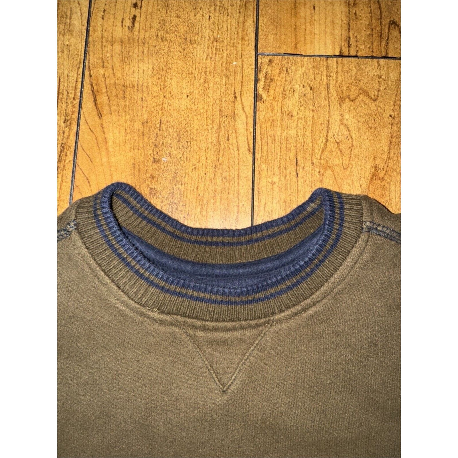 Arrow × Patagonia × The North Face Arrow Jersey Style Crew Neck Sweatshirt Brown M 19x27 Size US M / EU 48-50 / 2 - 6 Thumbnail