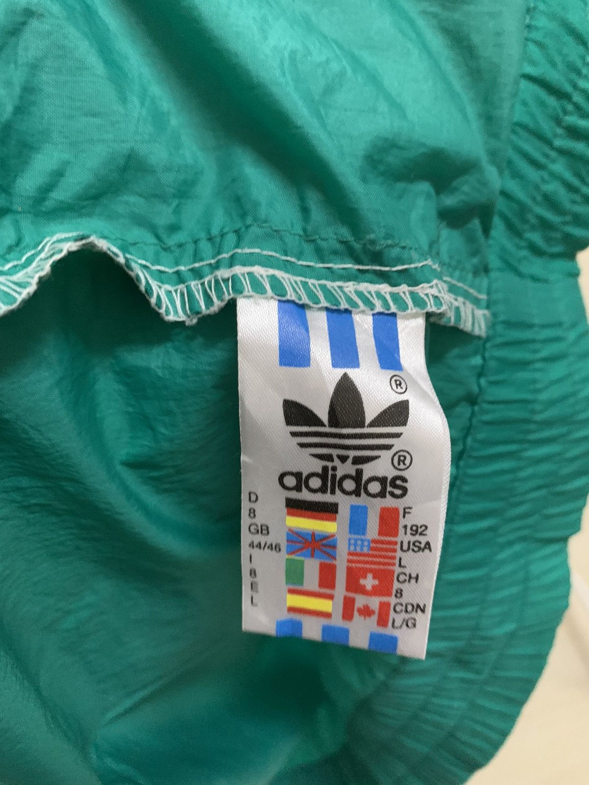 Adidas × Vintage Vintage 90s Adidas Oversized Jacket Size US XL / EU 56 / 4 - 16 Thumbnail