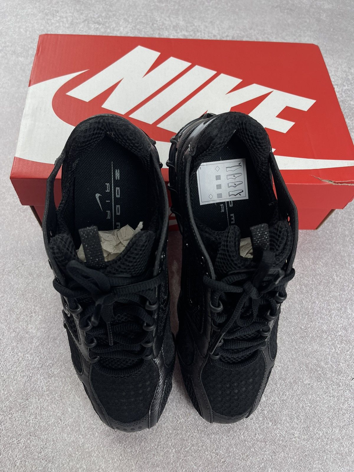 Nike Nike Air Zoom Spiridron Cage 2 Triple Black Size US 7 Size US 7 / EU 40 - 5 Thumbnail