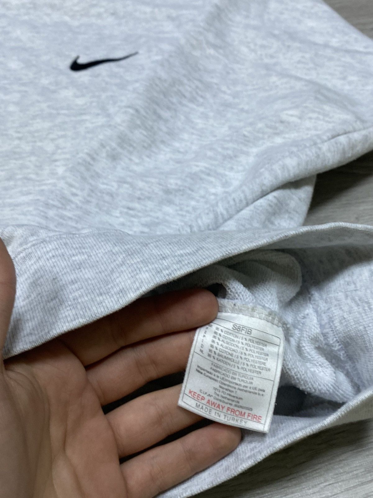 Nike Nike 1990 dead stock vintage swoosh boxy fit sweatshirt Size US M / EU 48-50 / 2 - 8 Thumbnail