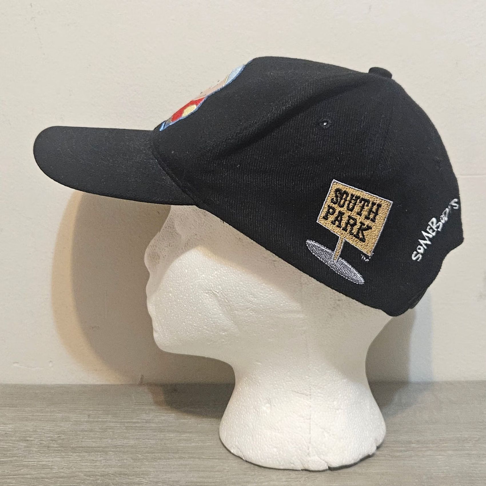 Vintage VINTAGE Comedy Central 90s Snapback Hat Cartman South Park 1998 Mens Black headstart caps Size US M / EU 48-50 / 2 - 3 Thumbnail