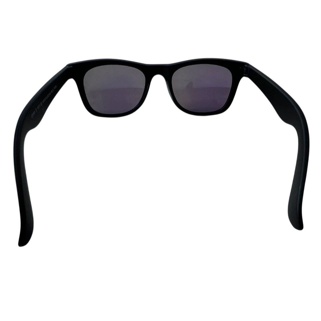 Other Unisex Polarized Mirror Horn Rimmed Sunglasses - Black Blue Size ONE SIZE - 3 Thumbnail