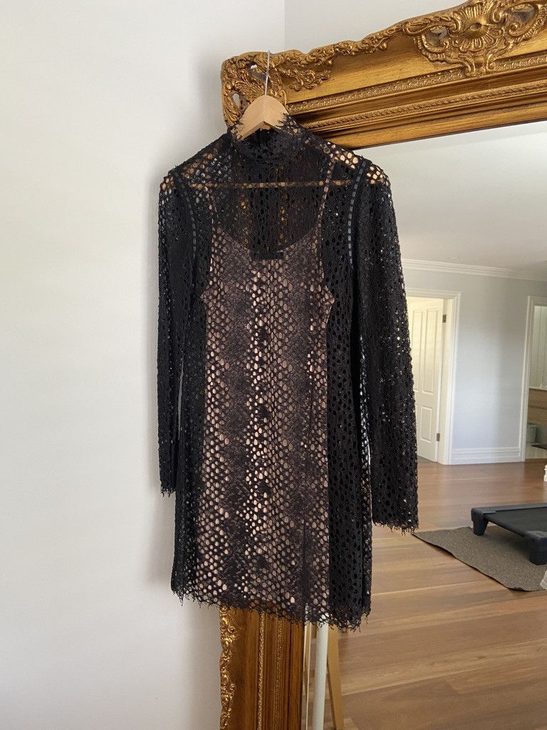 Alexander Wang Mini Lace Dress Size S / US 4 / IT 40 - 2 Thumbnail