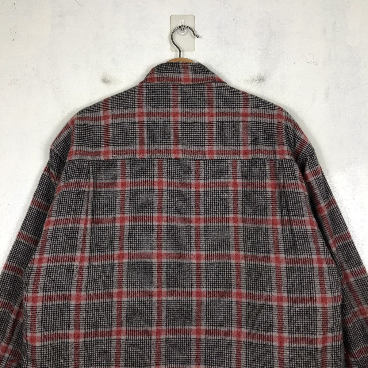 Japanese Brand 📌VINTAGE FLANNEL SHIRT JACKET TURNING POINT TARTAN DESIGN Size US L / EU 52-54 / 3 - 10 Thumbnail