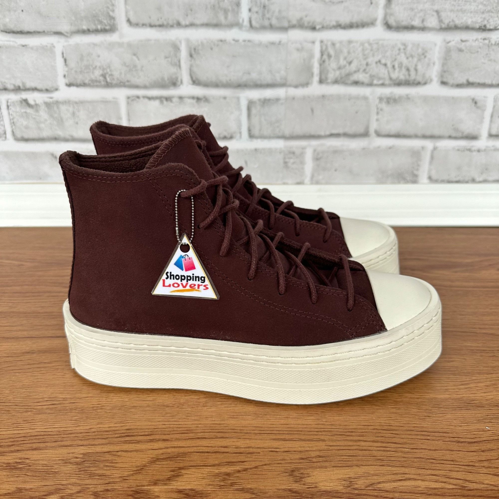 Converse Converse Chuck Taylor Lift Platform Hi Suede Fleece Lining 8 Size US 8.5 / IT 38.5 - 11 Thumbnail