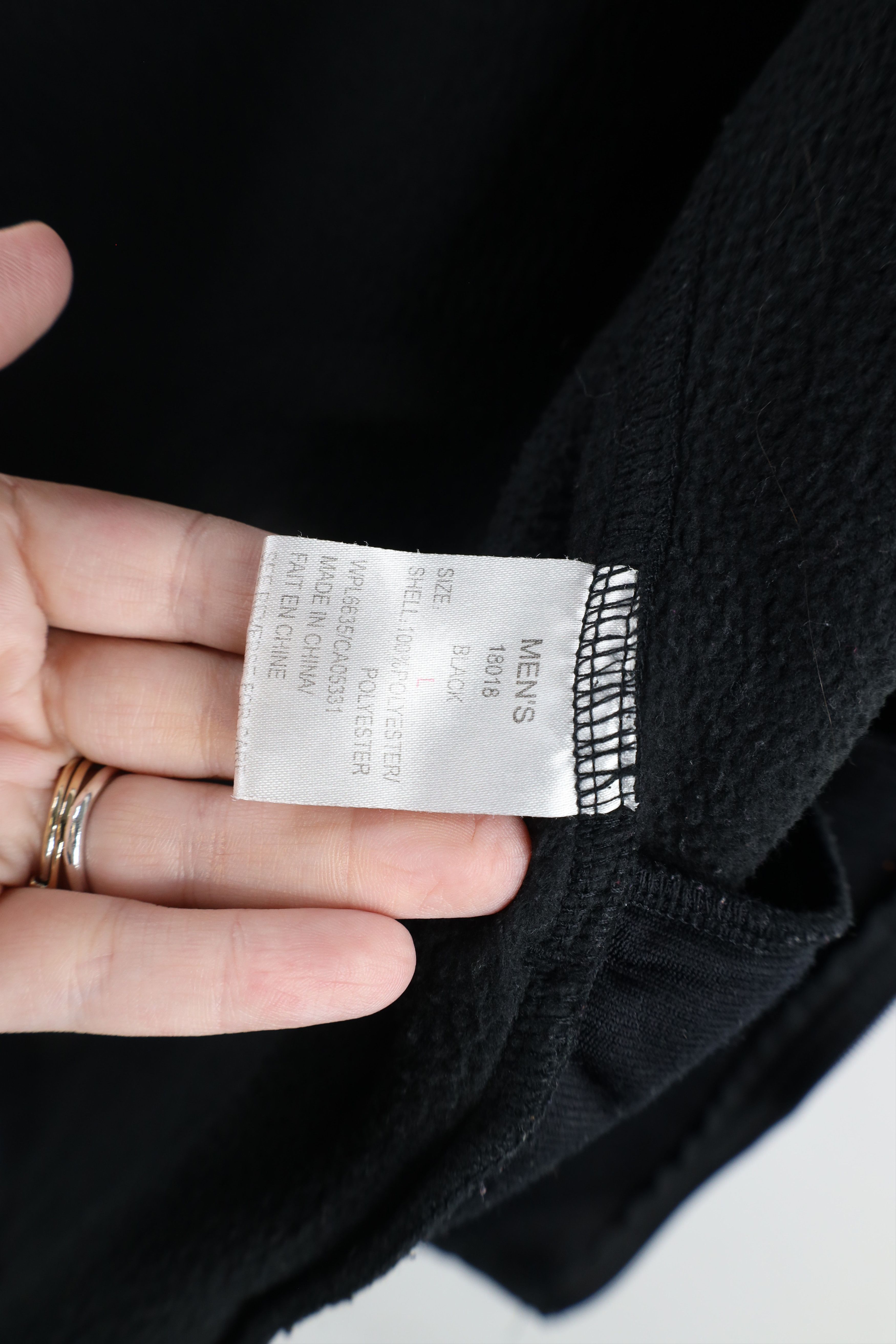 Vintage × Woolrich Woolen Mills Vintage 90s Woolrich Faded Full Zip Fleece Vest Jacket Black Size US L / EU 52-54 / 3 - 8 Thumbnail