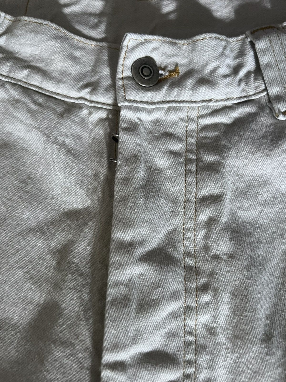 Maison Margiela $1.9k FW23 baggy cargo jeans w/ hand-painted details, 34, IT Size US 34 / EU 50 - 7 Thumbnail