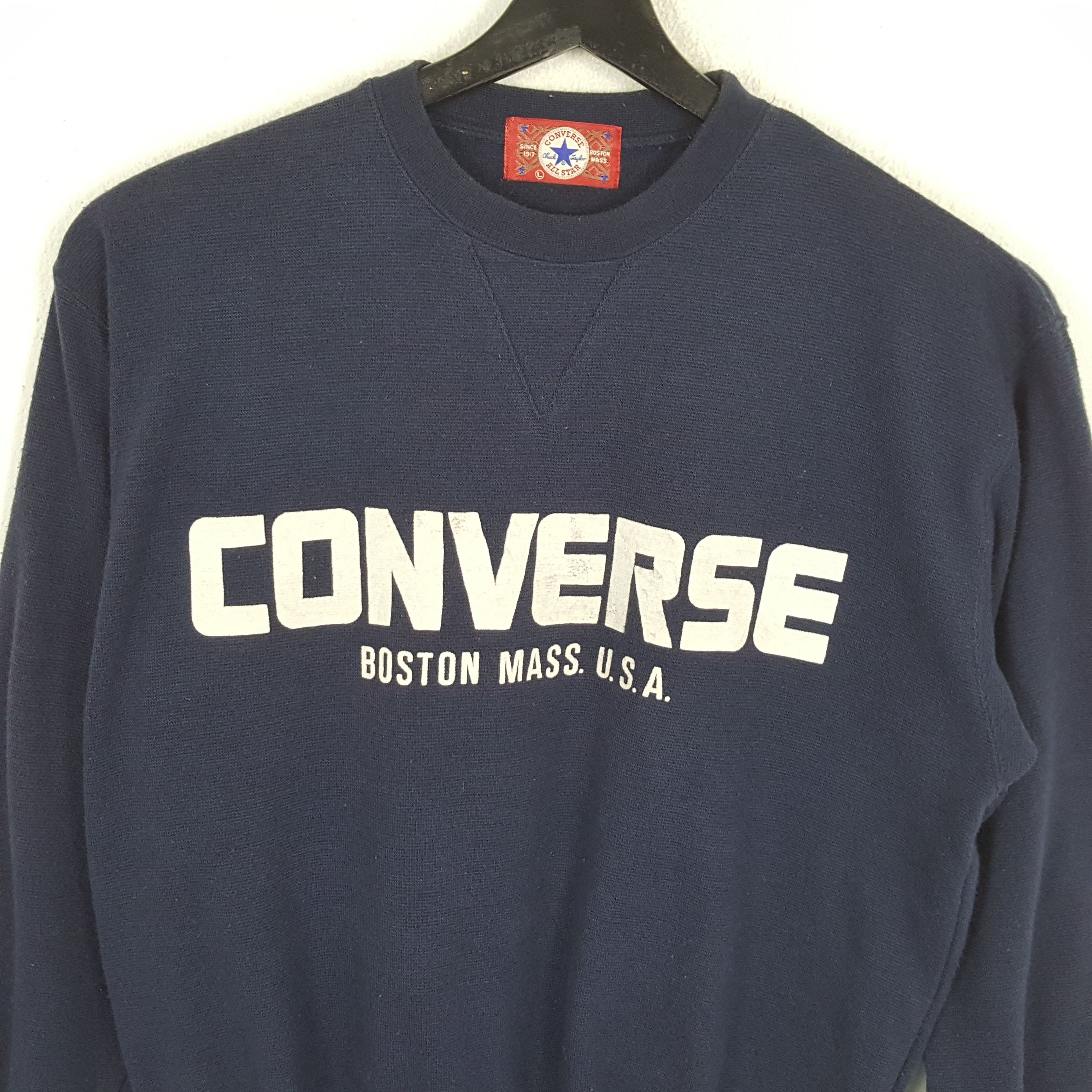 Converse × Vintage CONVERSE Big Spell Out Design Streetwear Sweatshirt Size US L / EU 52-54 / 3 - 2 Thumbnail