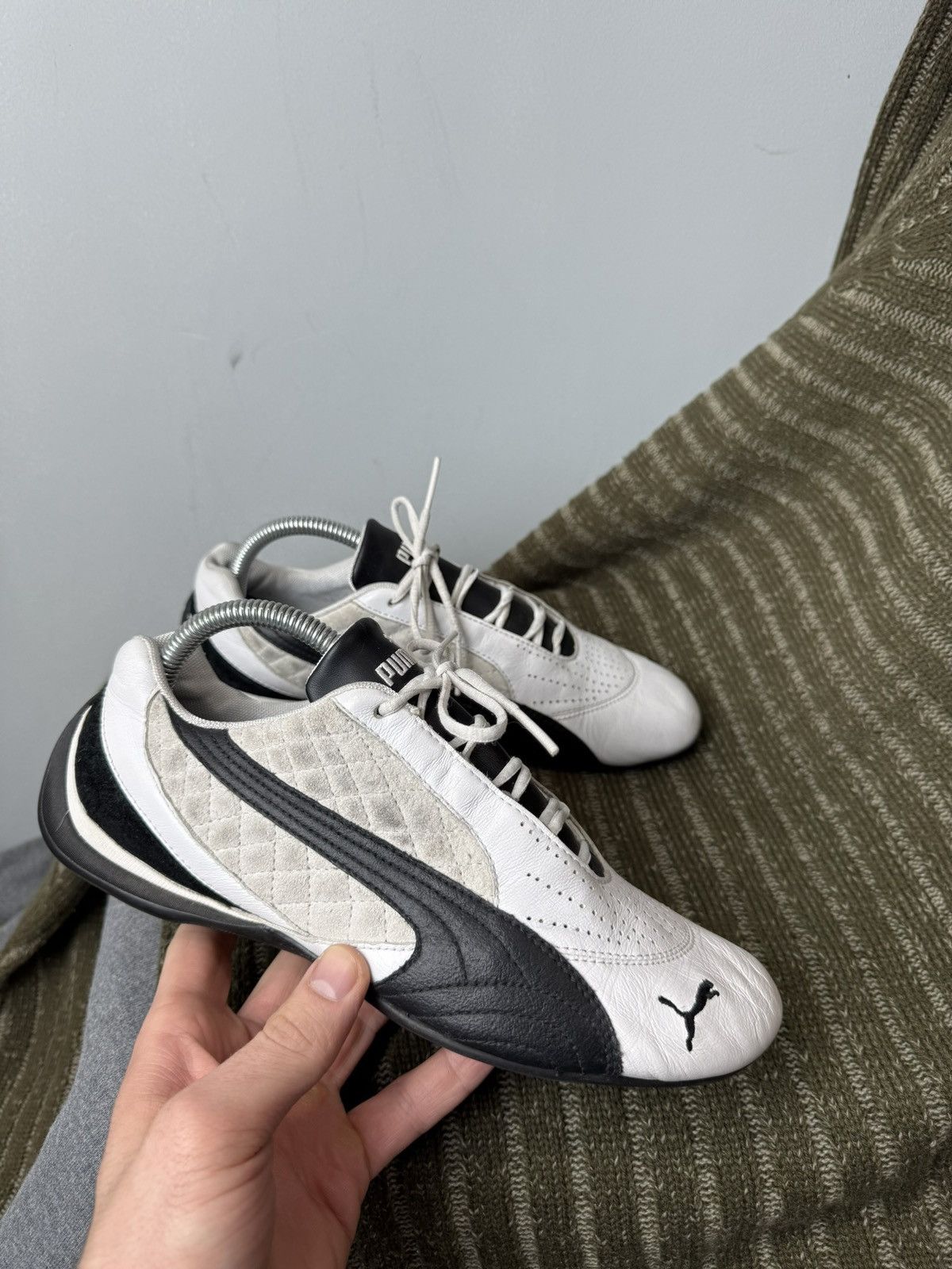 Puma Rare! Vintage Suede Puma Speed Cat Sneakers Racing Travis Size US 7.5 / EU 40-41 - 5 Thumbnail