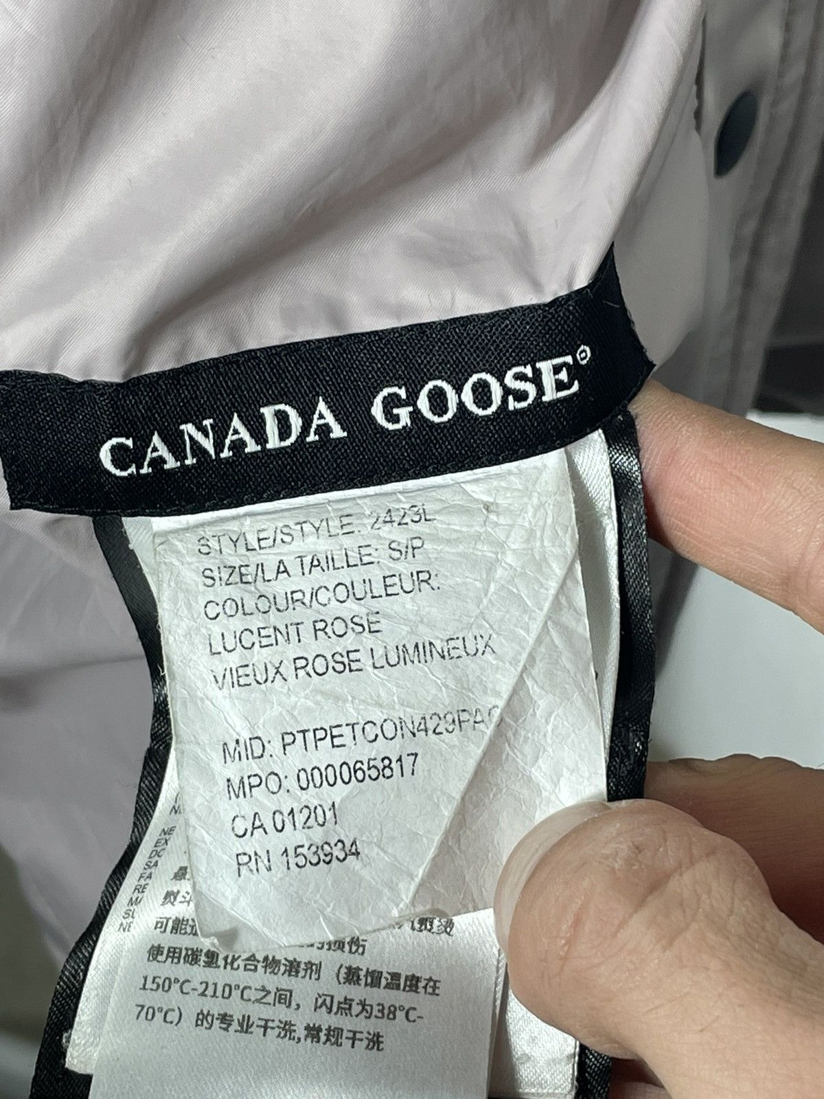 Canada Goose × Vintage Canada Goose Minden Jacket Zip Warm Windproof Outdoor Coat Size S / US 4 / IT 40 - 11 Thumbnail