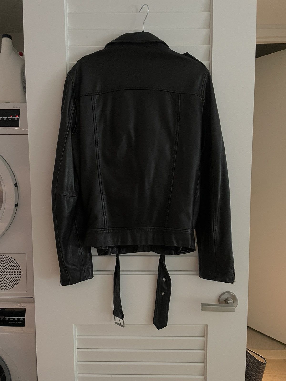 Allsaints AllSaints Asymmetric Zip Leather Biker Jacket Size US M / EU 48-50 / 2 - 3 Thumbnail