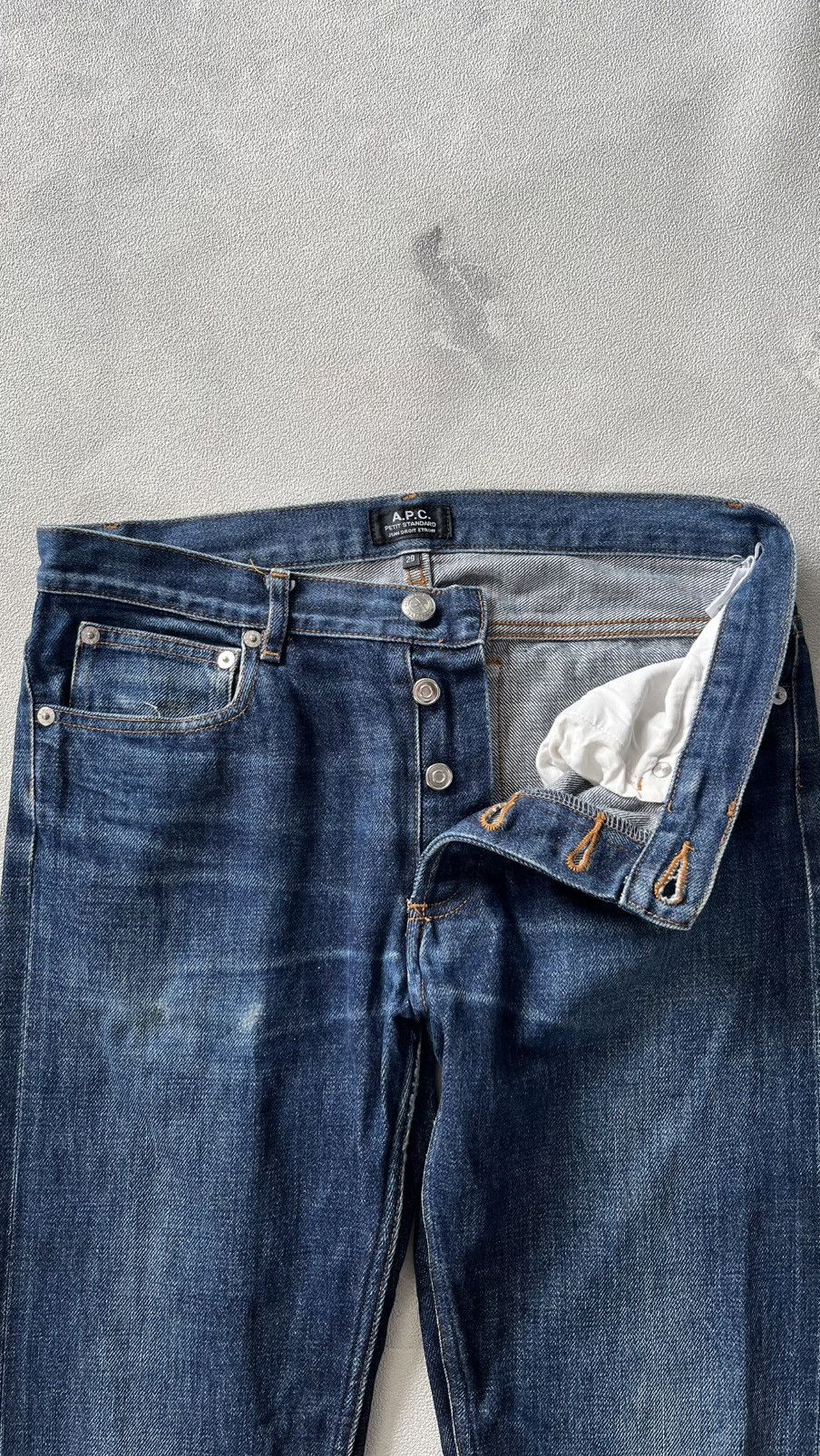 A.P.C. APC DENIM SELVEDGE Size US 30 / EU 46 - 4 Thumbnail