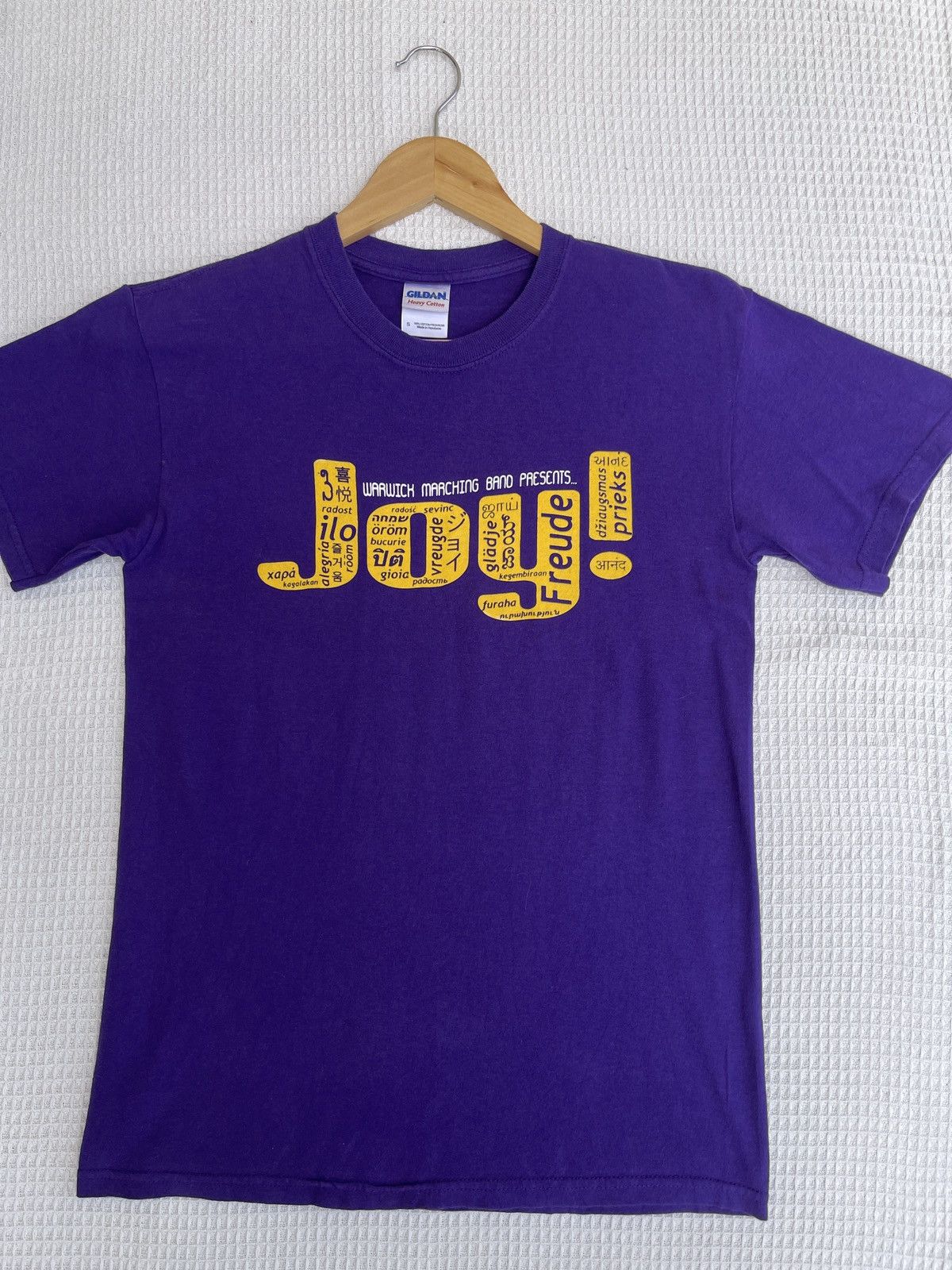 Band Tees Rare🔥Vintage Y2K JOY Warwick Marching Band T Shirt Size US S / EU 44-46 / 1 - 7 Thumbnail
