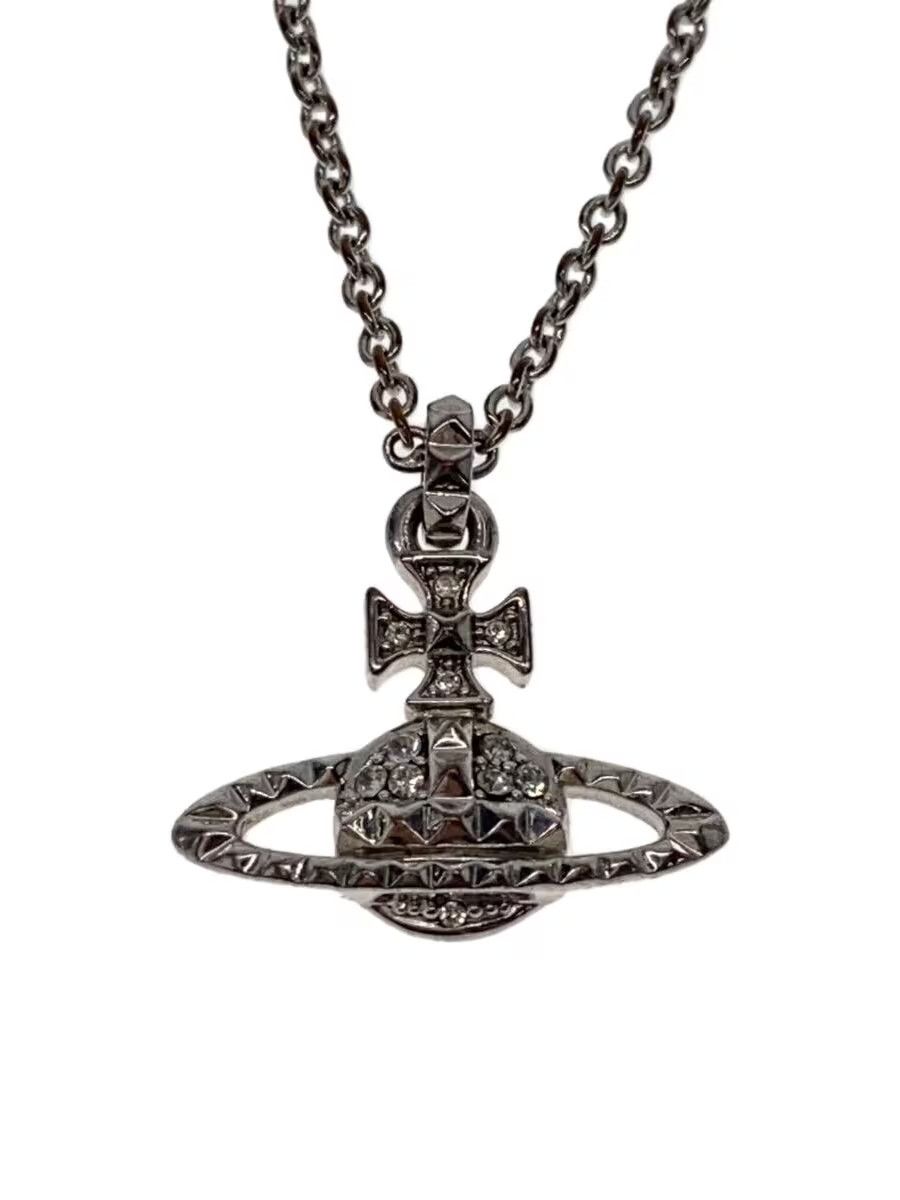 Vivienne Westwood Studded Crystal Orb Necklace Size ONE SIZE - 1 Thumbnail