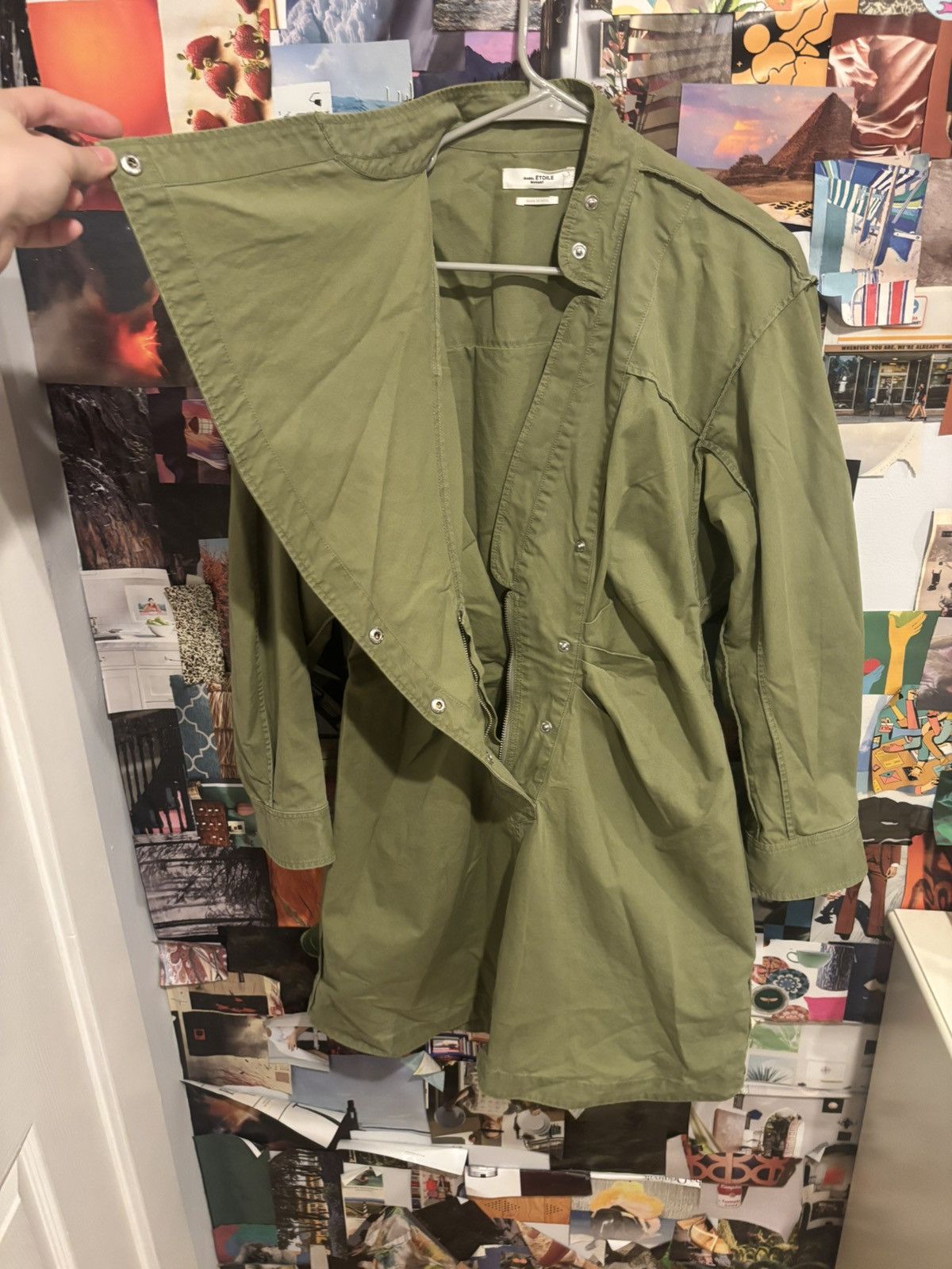 Isabel Marant Etoile Isabel Marant Étoile Linore Trench Coat Dress Size M / US 6-8 / IT 42-44 - 6 Thumbnail