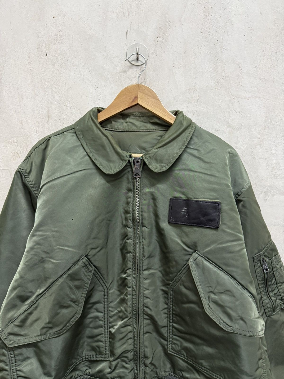Alpha Industries Vintage 90s Alpha Industries CWU-45/P Bomber Jacket Size US XL / EU 56 / 4 - 3 Thumbnail