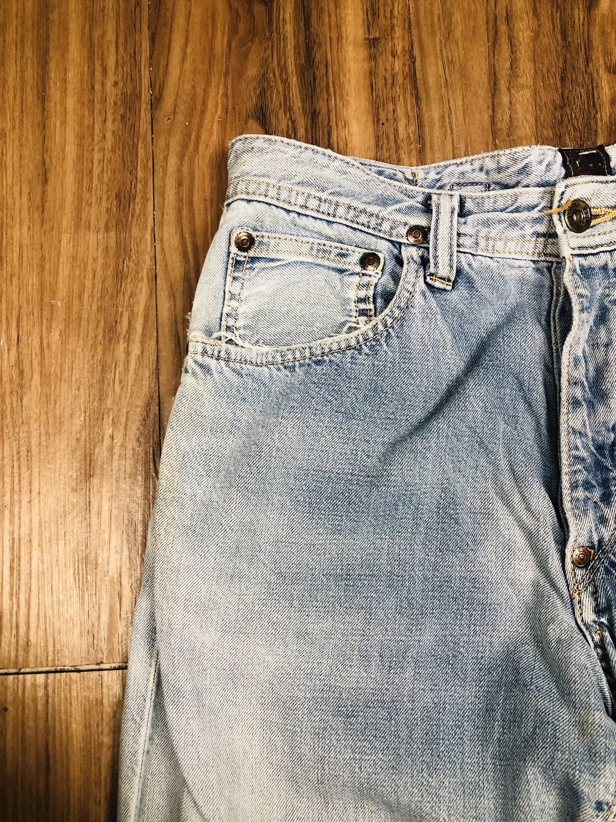 Lee Lee Distressed Jeans (35) Size US 30 / EU 46 - 5 Thumbnail