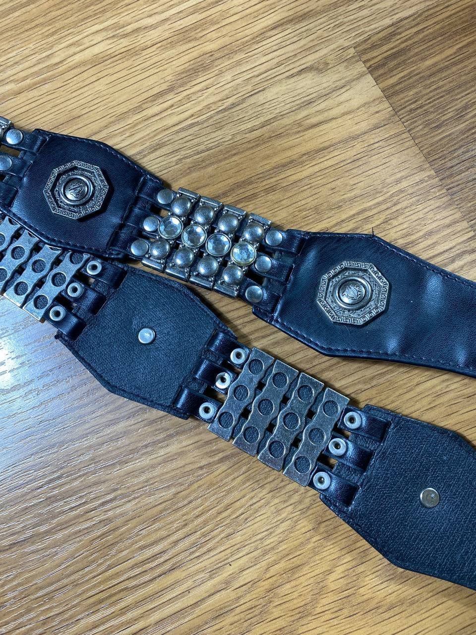 Vintage Vintage Crazy Metal Belt Drip Japanese Hype bb Simon Size ONE SIZE - 11 Thumbnail