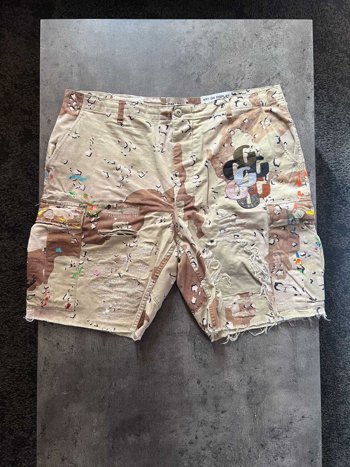 Gallery Dept. *final drop* Gallery Dept Desert Camo Shorts sz. 38 Size US 38 / EU 54 - 1 Thumbnail