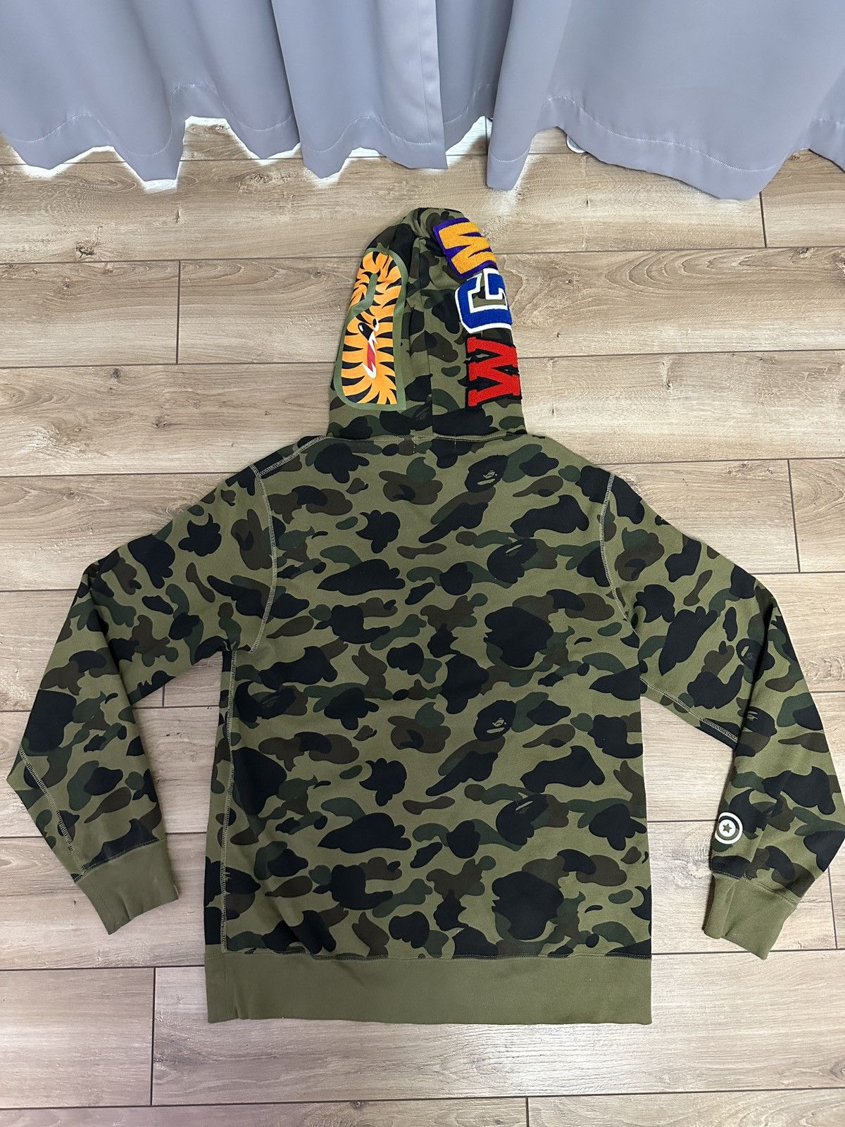 Bape 1st Camo Shark Full Zip Hoodie Size US XXL / EU 58 / 5 - 2 Thumbnail
