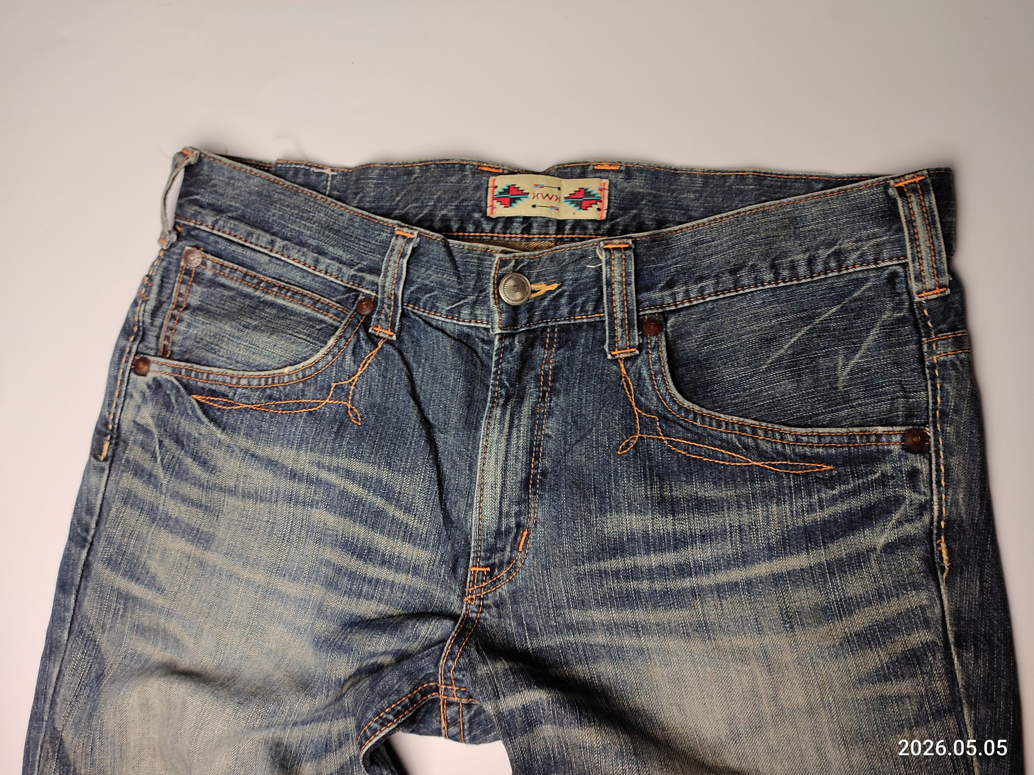 Edwin Edwin XV Exclusive Vintage Distressed Denim Pants Size US 36 / EU 52 - 9 Thumbnail