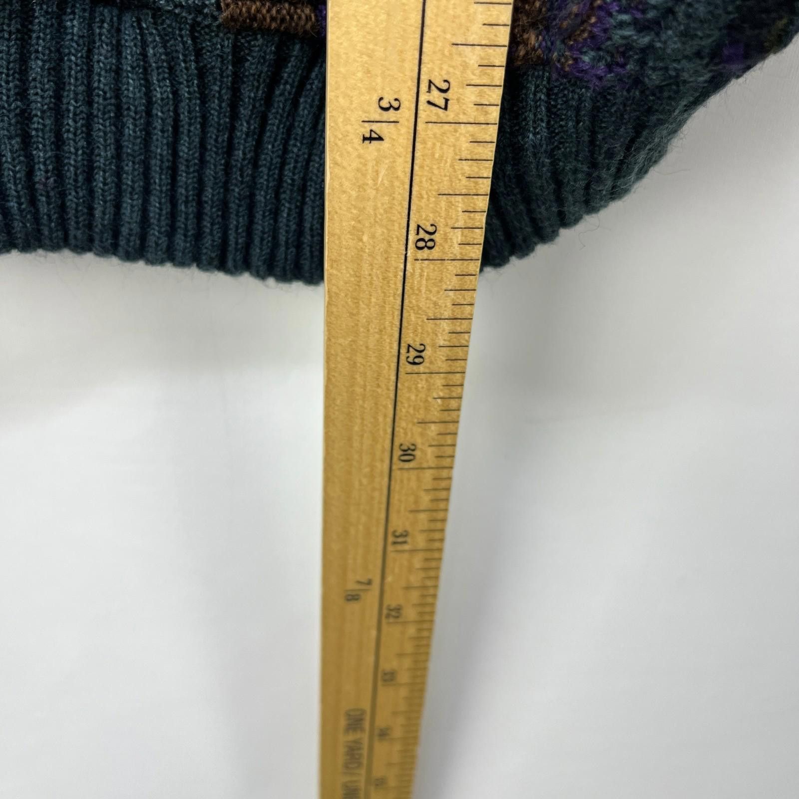 Cabelas Vintage 90s Tosani Coogi Style 3D Knit Sweater Size Medium Size US XL / EU 56 / 4 - 11 Thumbnail