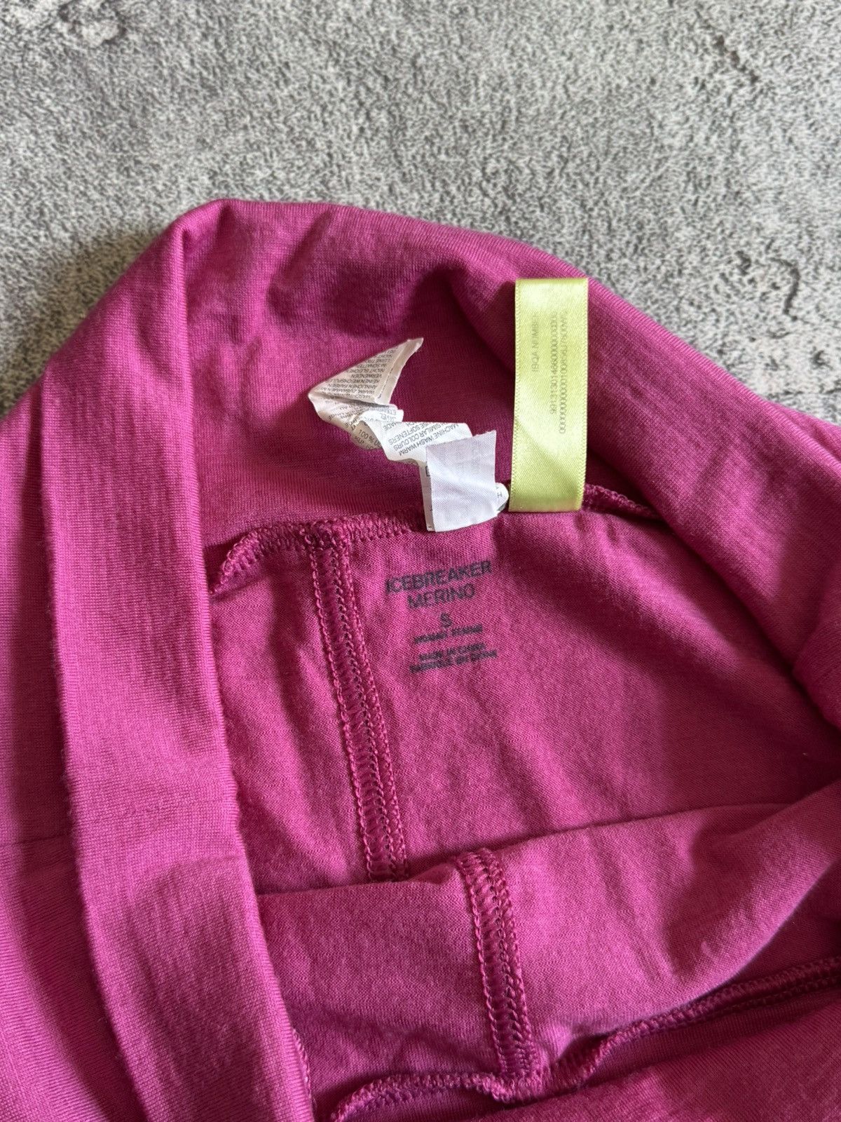 Icebreaker Icebreaker Superfine 200 Merino Wool Knit Midi Skirt Pink Size 25" / US 0 / IT 36 - 4 Thumbnail