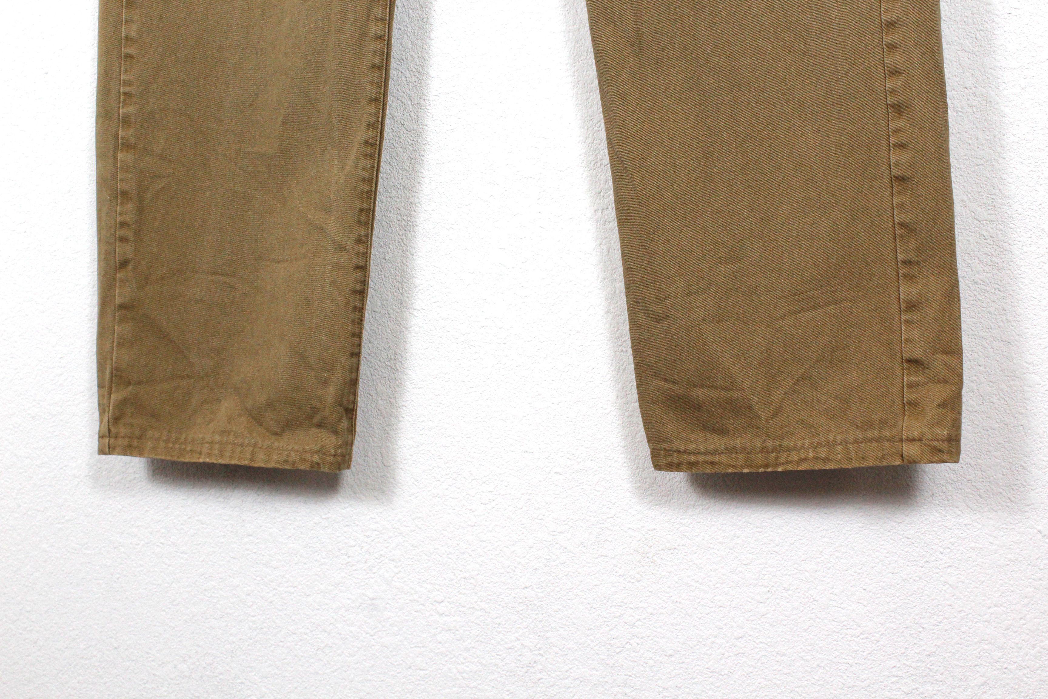 Diesel Vintage Diesel Beige Baggy Khaki Pants Y2K 90s Size US 36 / EU 52 - 4 Thumbnail