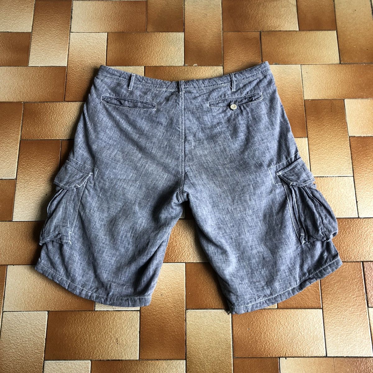 Beams Plus × Japanese Brand BEAMS Hemp cargo short Size US 36 / EU 52 - 3 Thumbnail