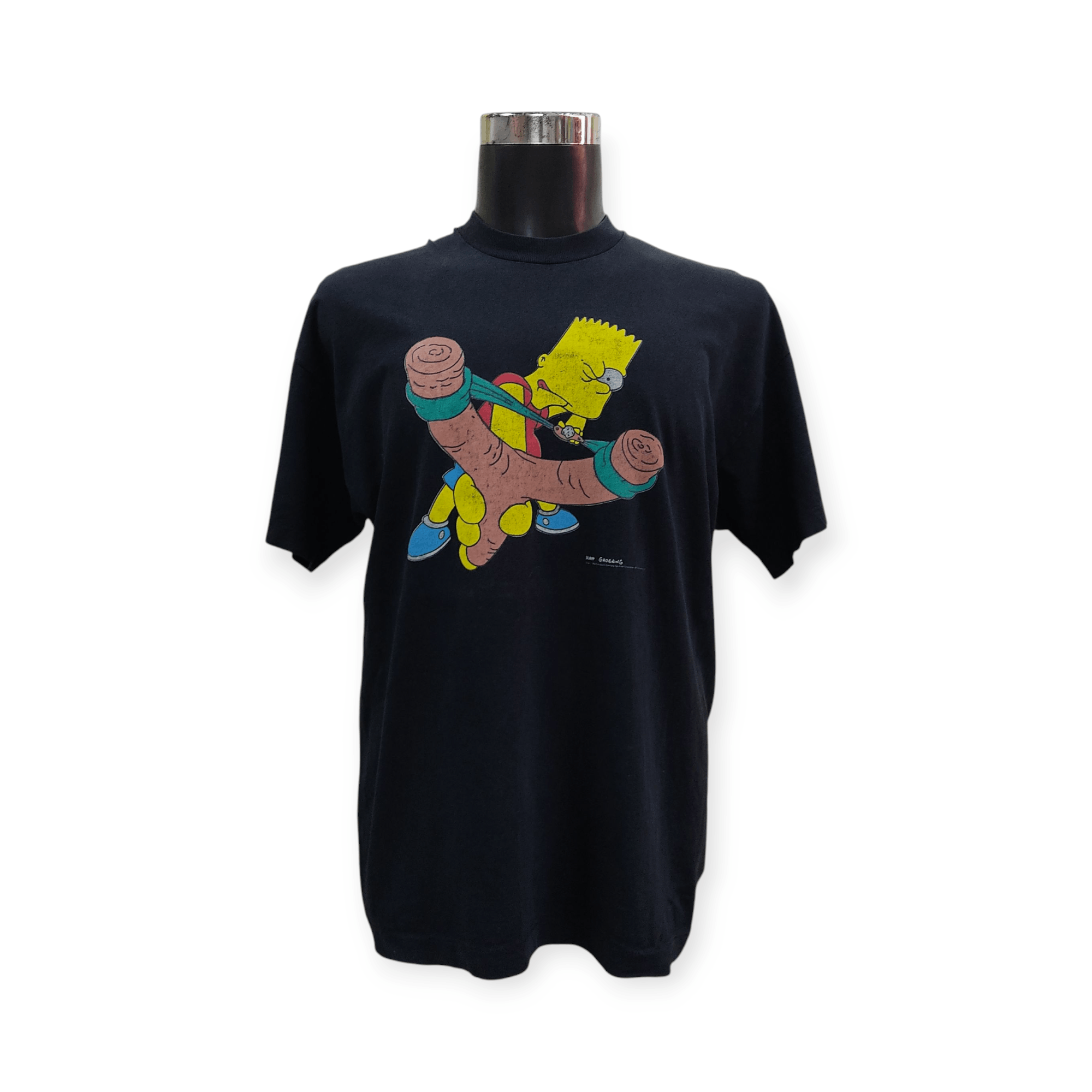 Vintage Vintage Simpsons Screen Stars T-shirt Size US XL / EU 56 / 4 - 1 Thumbnail
