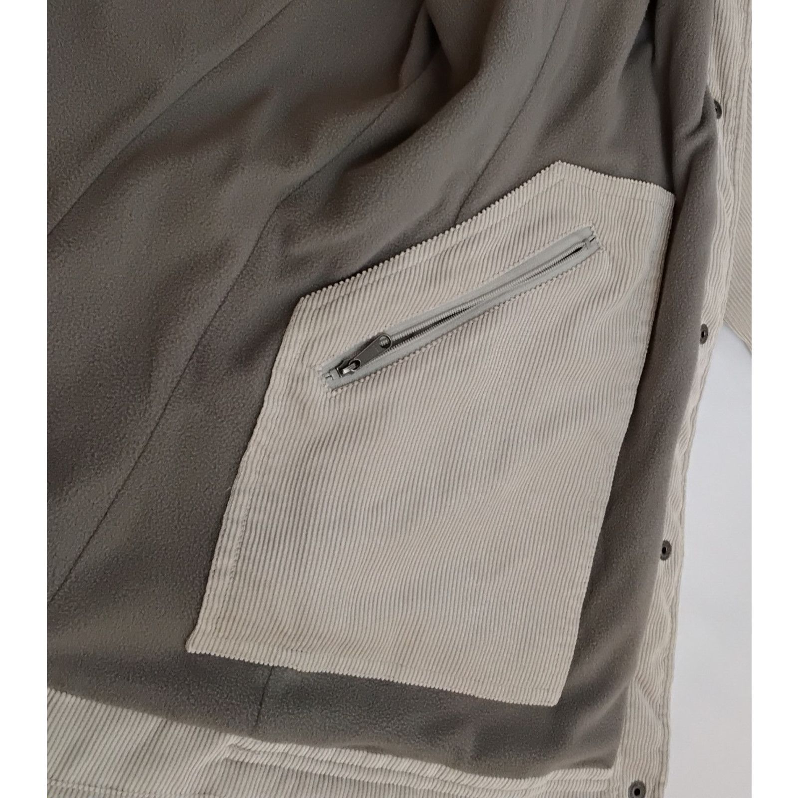 Patagonia Patagonia Corduroy Hoodie Jacket Women's L Beige Fleece Size L / US 10 / IT 46 - 7 Thumbnail