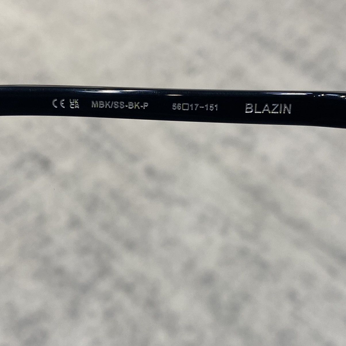Chrome Hearts CHROME HEARTS BLAZIN Matte Black/Shiny Silver-Black-Plastic Size ONE SIZE - 11 Thumbnail