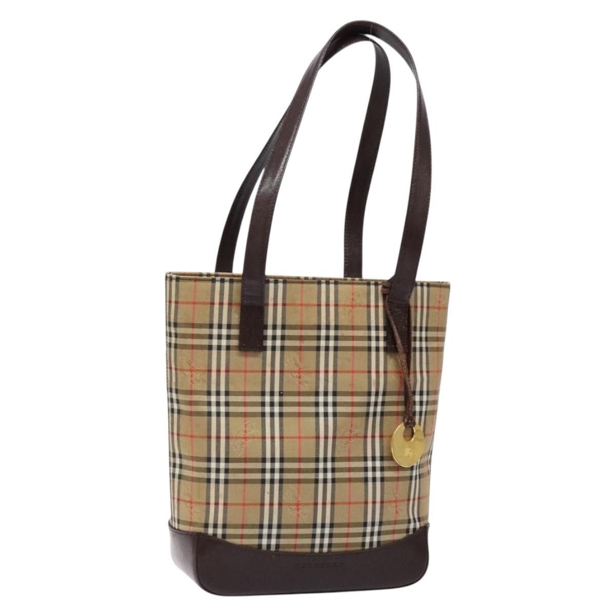 Burberry Burberry Nova Check Tote canvas check pattern Size ONE SIZE - 1 Thumbnail
