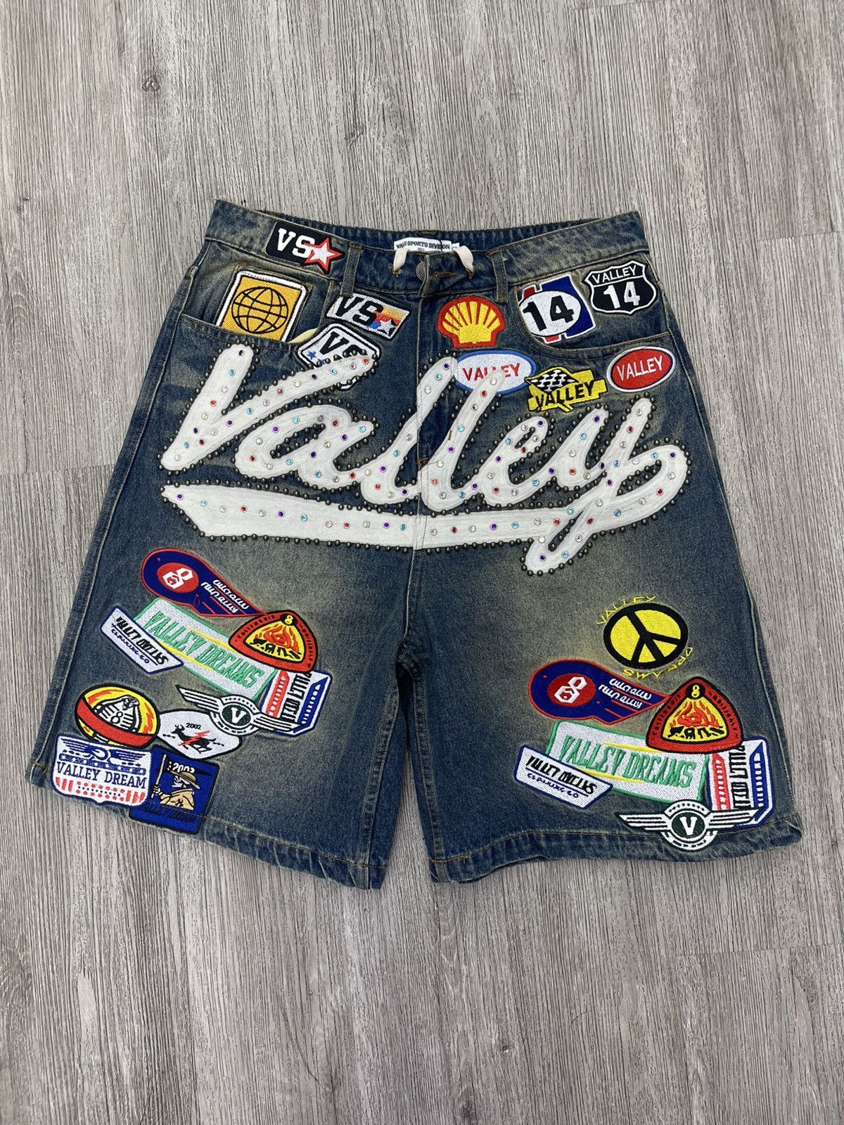 Vale Vale 1980 denim short blue Size US 30 / EU 46 - 1 Thumbnail