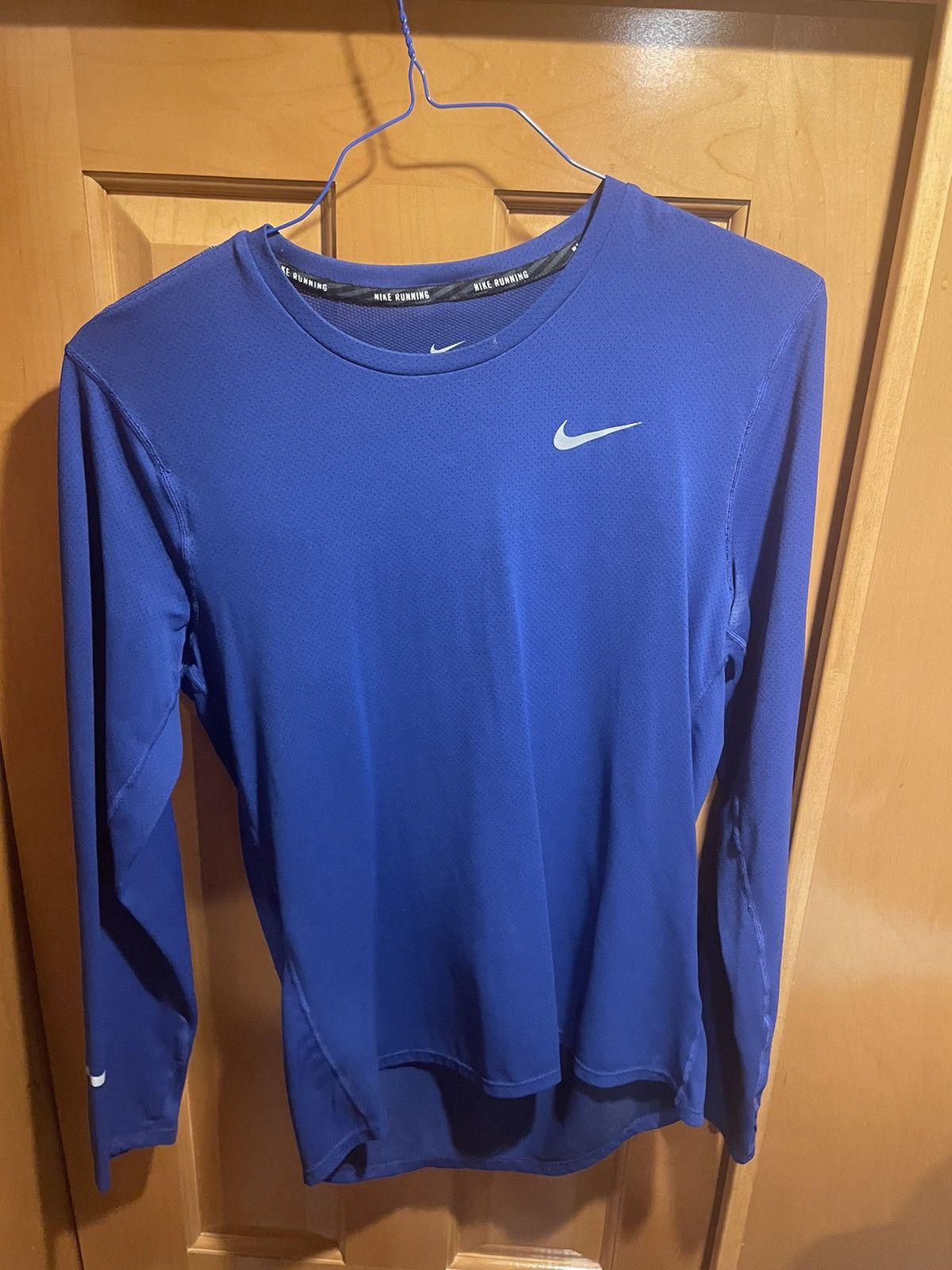 Nike Nike Long Sleeve Running Shirt Size US S / EU 44-46 / 1 - 1 Thumbnail