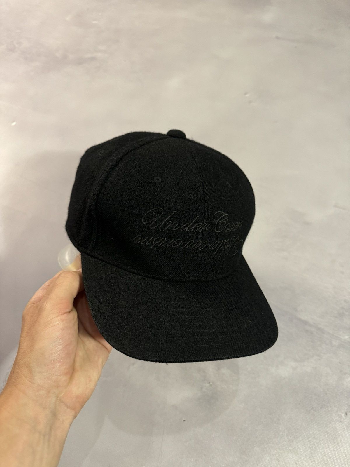Undercover Undercover Undercoverism Tonal Fitted Hat(7 1/2) Size ONE SIZE - 5 Thumbnail