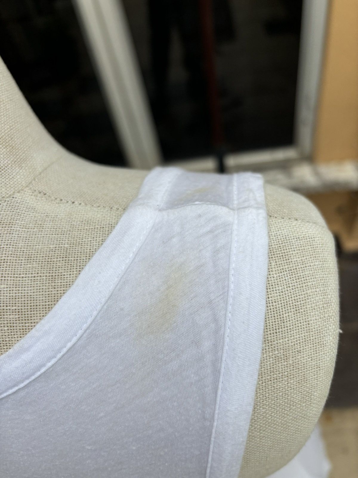 Yohji Yamamoto White tank top Size M / US 6-8 / IT 42-44 - 7 Thumbnail
