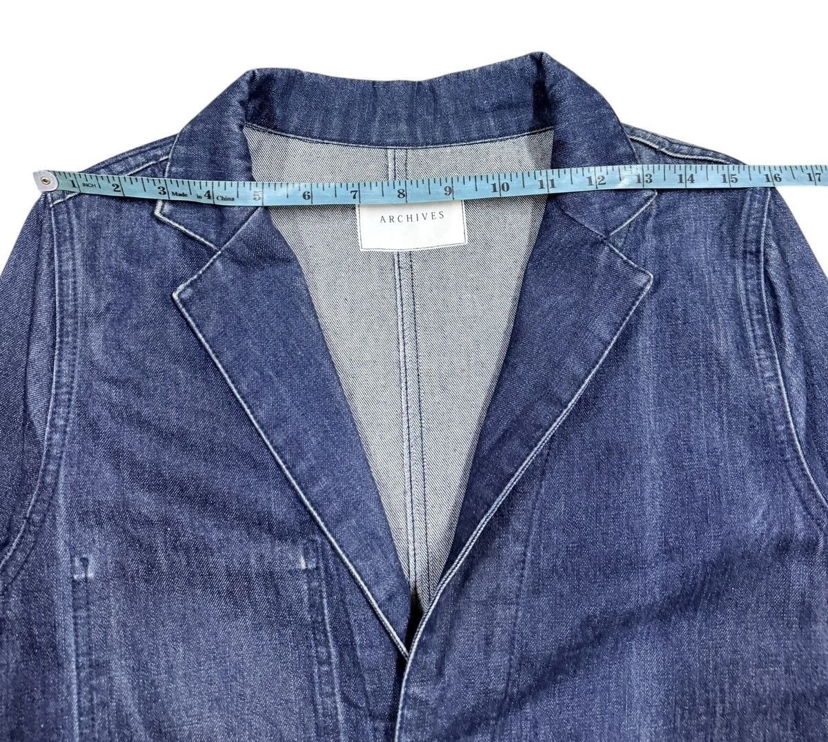If Six Was Nine Vtg🔥Archives Japanese Indigo Denim Longcoat Jacket Size US M / EU 48-50 / 2 - 17 Thumbnail