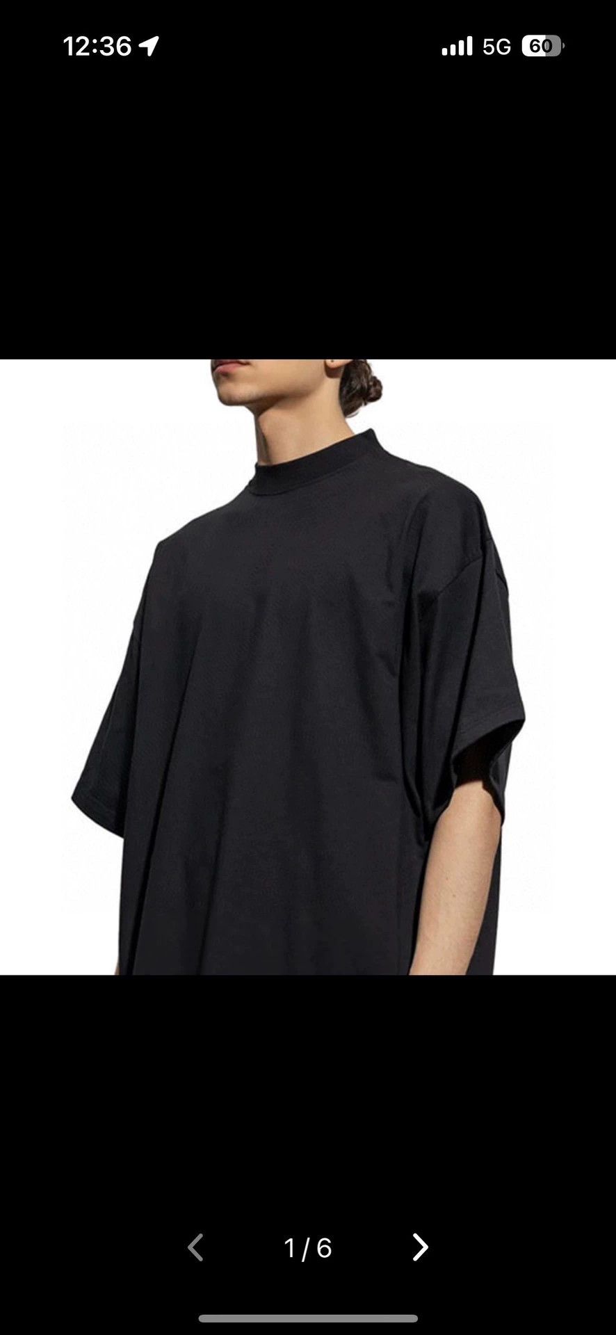 Balenciaga Balenciaga Men's Short Sleeve T-Shirt Size US M / EU 48-50 / 2 - 9 Thumbnail