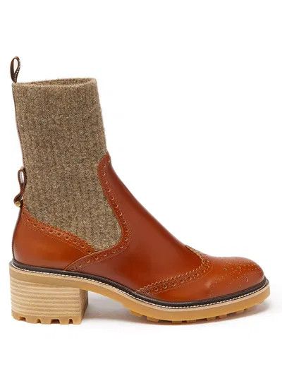 Chloe o1y0825 Ankle Boots in Brown Size US 6 / IT 36 - 1 Thumbnail