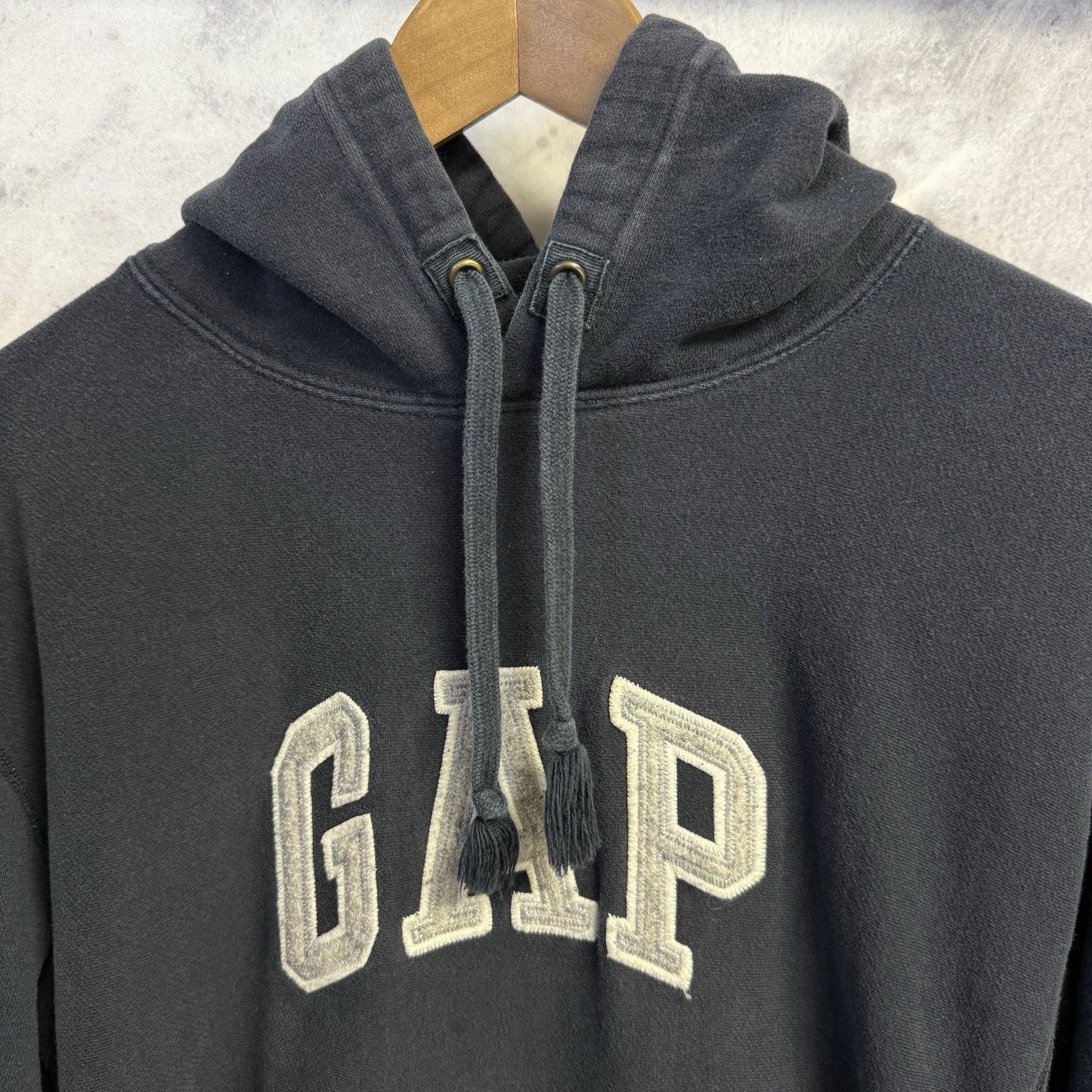 Gap GAP Hoodie Mens Small Fleece Sweatshirt Dark Navy Size US S / EU 44-46 / 1 - 3 Thumbnail